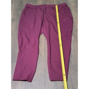 Carhartt Force 2XL Burgundy Purple‎ Hiking Pants Lightweight Travel Outdoor